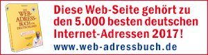 Web Adressbuch Auszeichnung