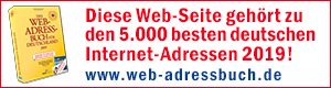 Webadressbuch "Besten Webeiten" 2019